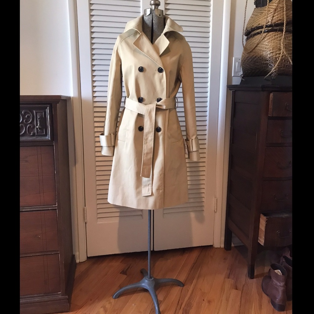 ASOS Trench Coat Tan Women’s BRAND NEW Size 0